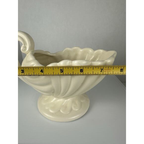 Vintage Haeger Cornucopia Vase Pitcher Planter Pot 7.5” Retro Home Decor - Picture 6 of 7